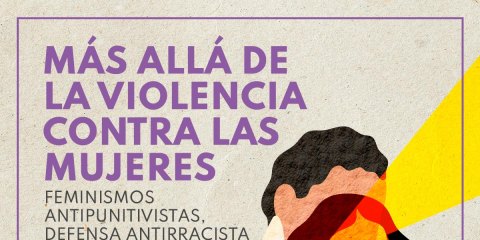 Cartel del Curso Más allá de la violencia contra la mujeres