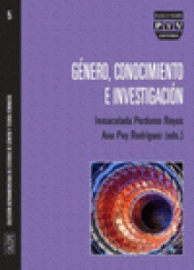 Imagen de cubierta: GÉNERO, CONOCIMIENTO E INVESTIGACIÓN