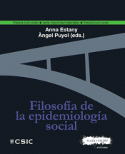 Imagen de cubierta: FILOSOFÍA DE LA EPIDEMIOLOGÍA SOCIAL