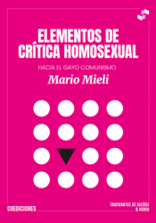 Cover Image: ELEMENTOS DE CRÍTICA HOMOSEXUAL