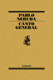 Imagen de cubierta: CANTO GENERAL