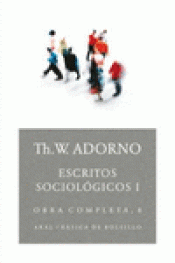 Imagen de cubierta: ESCRITOS SOCIOLÓGICOS I