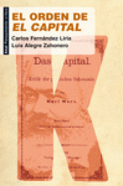 Imagen de cubierta: EL ORDEN DE 'EL CAPITAL'