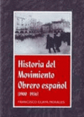 Imagen de cubierta: HISTORIA DEL MOVIMIENTO OBRERO ESPAÑOL 1900-1936