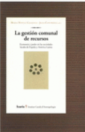 Imagen de cubierta: LA GESTION COMUNAL DE RECURSOS