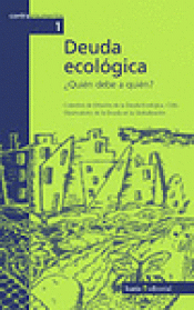 Imagen de cubierta: DEUDA ECOLÓGICA