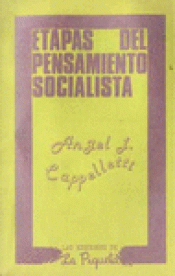 Imagen de cubierta: ETAPAS DEL PENSAMIENTO SOCIALISTA