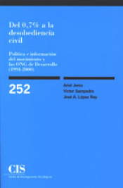 Imagen de cubierta: DEL 0,7% A LA DESOBEDIENCIA CIVIL