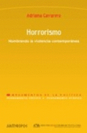 Imagen de cubierta: HORRORISMO