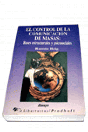 Imagen de cubierta: EL CONTROL DE LA COMUNICACIÓN DE MASAS