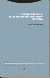 Imagen de cubierta: LA INTEGRACIÓN SOCIAL DE LOS INMIGRANTES EXTRANJEROS EN ESPAÑA