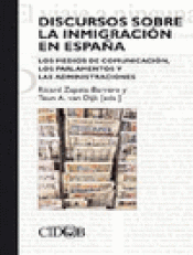 Imagen de cubierta: DISCURSOS SOBRE LA INMIGRACIÓN EN ESPAÑA