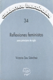 Imagen de cubierta: REFLEXIONES FEMINISTAS PARA PRINCIPIOS DE SIGLO