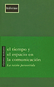 Imagen de cubierta: EL TIEMPO Y EL ESPACIO EN LA COMUNICACIÓN