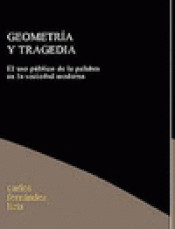Imagen de cubierta: GEOMETRÍA Y TRAGEDIA