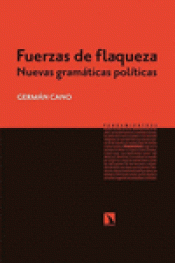 Imagen de cubierta: FUERZAS DE FLAQUEZA