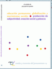 Imagen de cubierta: EDUCACIÓN PERMANENTE, POLÍTICAS DE RELACIÓN-MEDIACIÓN Y CIUDADANÍA