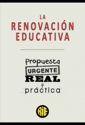 Imagen de cubierta: LA RENOVACIÓN EDUCATIVA