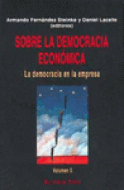 Imagen de cubierta: SOBRE LA DEMOCRACIA ECONÓMICA. VOL. II