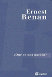 Imagen de cubierta: ¿QUÉ ES UNA NACIÓN?