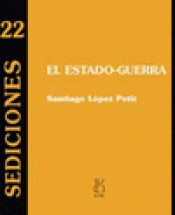Imagen de cubierta: EL ESTADO-GUERRA