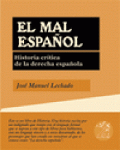 Imagen de cubierta: EL MAL ESPAÑOL
