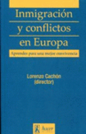Imagen de cubierta: INMIGRACIÓN Y CONFLICTOS EN EUROPA
