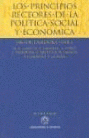 Imagen de cubierta: PRINCIPIOS RECTORES DE LA POLÍTICA SOCIAL Y ECONÓMICA