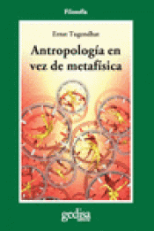 Imagen de cubierta: ANTROPOLOGÍA EN VEZ DE METAFÍSICA