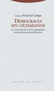 Imagen de cubierta: DEMOCRACIA SIN CIUDADANOS