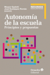 Imagen de cubierta: AUTONOMÍA DE LA ESCUELA