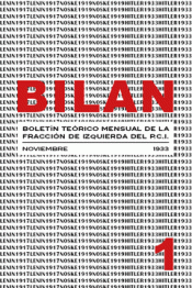 Cover Image: BILAN #1