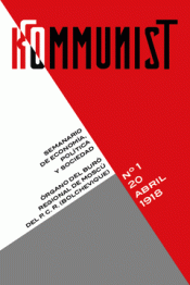 Cover Image: KOMMUNIST Nº1 (20 ABRIL 1918)
