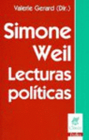 Imagen de cubierta: SIMONE WEIL. LECTURAS POLÍTICAS