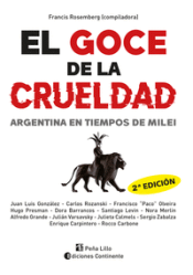 Cover Image: EL GOCE DE LA CRUELDAD