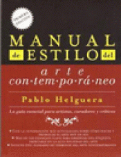 Imagen de cubierta: MANUAL DE ESTILO DEL ARTE CONTEMPORANEO