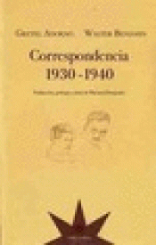 Imagen de cubierta: CORRESPONDENCIA 1930-1940