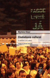 Imagen de cubierta: CIUDADANÍA CULTURAL