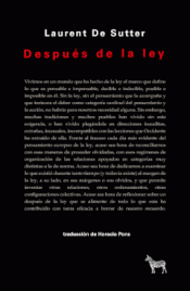 Cover Image: DESPUÉS DE LA LEY