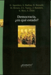 Imagen de cubierta: DEMOCRACIA ¿EN QUÉ ESTADO?