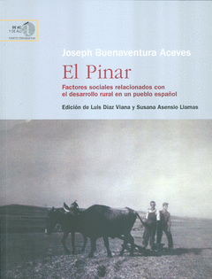 Cover Image: EL PINAR : FACTORES SOCIALES RELACIONADOS CON EL DESARROLLO RURAL EN UN PUEBLO E