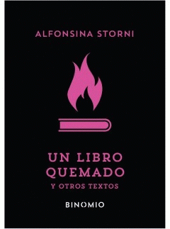 Cover Image: UN LIBRO QUEMADO Y OTROS TEXTOS