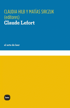 Cover Image: CLAUDE LEFORT