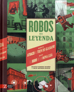 Imagen de cubierta: ROBOS DE LEYENDA