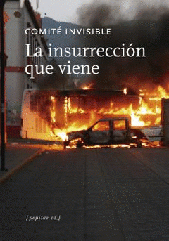 Imagen de cubierta: LA INSURRECCIÓN QUE VIENE