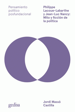 Cover Image: PHILIPPE LACOUE-LABARTHE Y JEAN-LUC NANCY: MITO Y FICCIÓN DE LA POLÍTICA