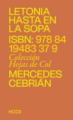 Cover Image: LETONIA HASTA EN LA SOPA