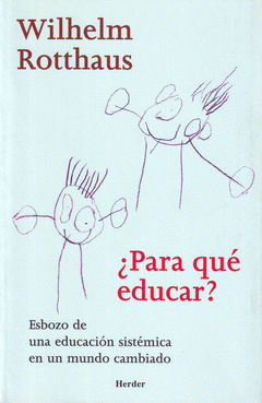 Imagen de cubierta: ¿PARA QUÉ EDUCAR?