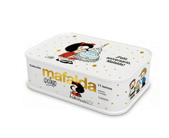 Cover Image: COLECCIÓN MAFALDA: 11 TOMOS EN UNA CAJA DE LATA (EDICIÓN ¡FELIZ ANIVERSARIO, MAF