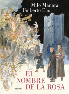 Cover Image: EL NOMBRE DE LA ROSAEL NOMBRE DE LA ROSA. LA NOVELA GRÁFICA